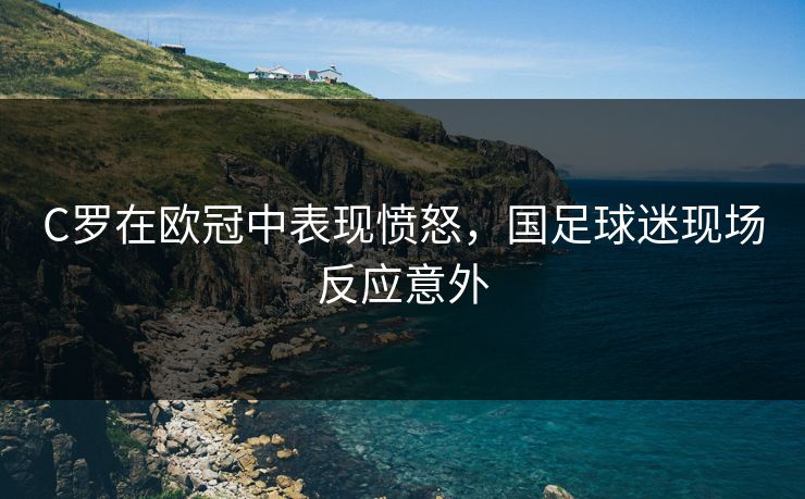 C罗在欧冠中表现愤怒，国足球迷现场反应意外