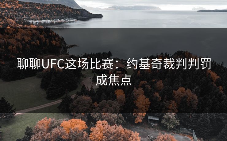 聊聊UFC这场比赛：约基奇裁判判罚成焦点